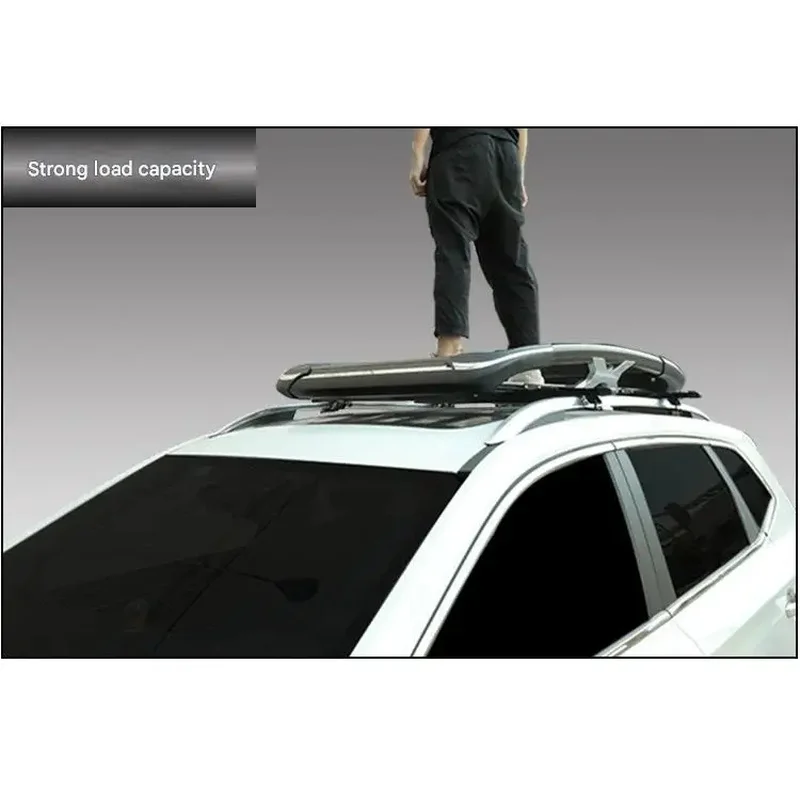 High Quality Foldable Aluminum Alloy Roof Rack/Lage Cer For Off-Road SUVs 300Kg Load Capacity Fits Outdoor Spotlights