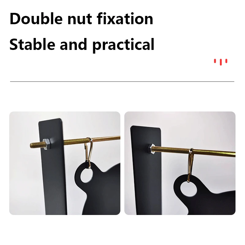 Objetivo oso 10cm tiro pistola colgante para interior exterior - imagen 2