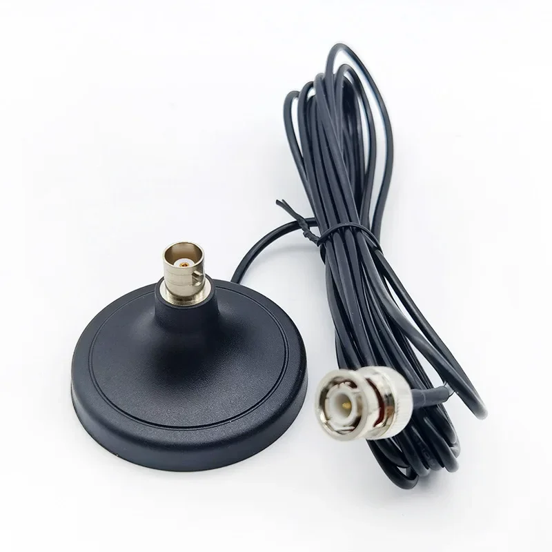 Magnetyczna podstawa anteny BNC męski/BNC żeński przedłużacz 1,5 m/3 m do mikrofonu bezprzewodowego Q9 RG174