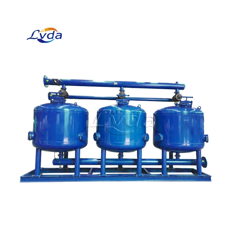 Good working farm irrigation water use multi media sand filter equipment