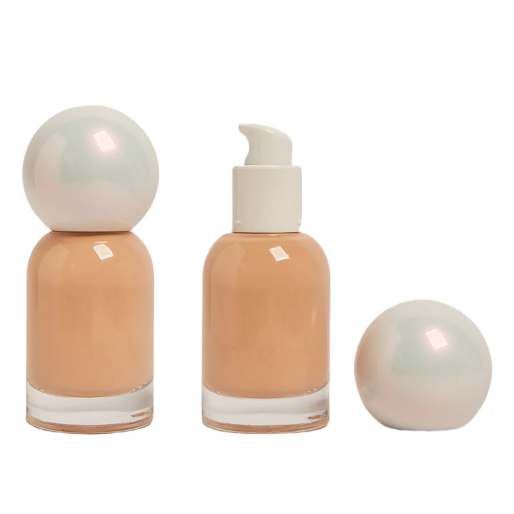 プライベートブランド リキッドファンデーション カスタムロゴ 30g 防水 フルカバー ハイコンシーラー 長持ち 保湿 フェイスメイク ヴィーガン