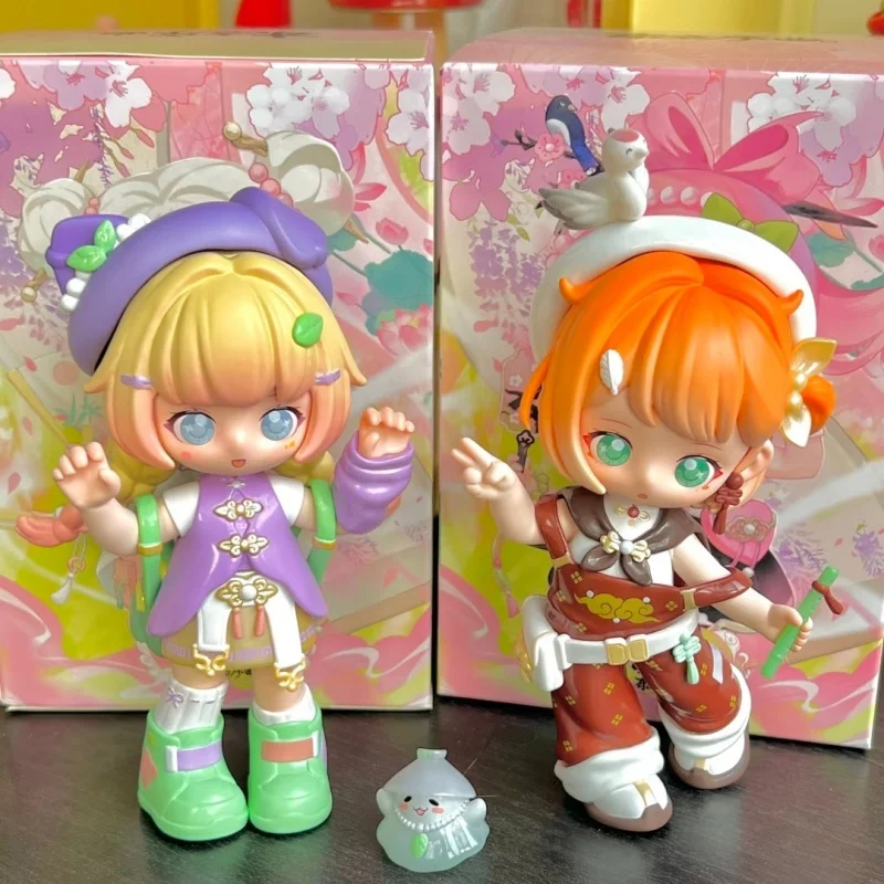 

В наличии SIMONTOYS Teennar Eastern Prelude Series слепая коробка Mystery Box куклы Kawaii Action Anime фигурка слепая коробка игрушки в подарок