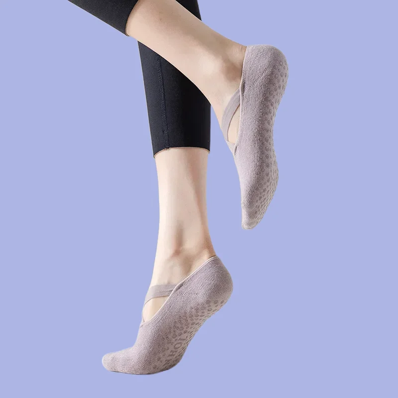 3/5 Paar Hoge Kwaliteit Vrouwen Yoga Korte Sokken Mode Professionele Ademende Dans Sportsokken Siliconen Anti-Slip Boot Sokken