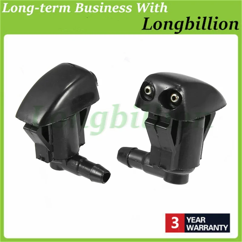 2X Front Windshield Washer Sprayer Nozzle 85381-12050 For Toyota Corolla 2003 2004 2005 Camry XV30 2002-2006 RAV4 1996-2005