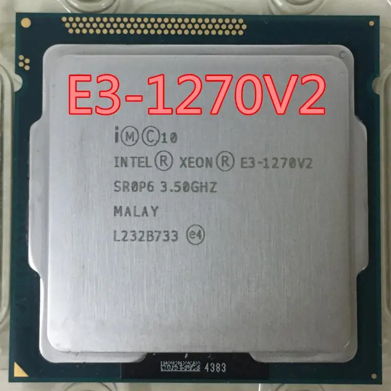 Go! Intel Xeon Processor E3-1270 V2 e3-1270 V2 E3 1270 V2 Quad-Core Processor LGA1155 Desktop CPU