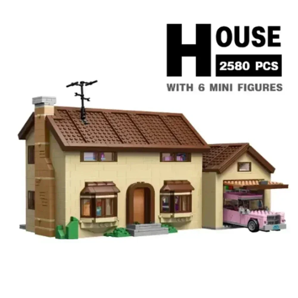 IN STOCK The Kwik E Mart And Supermarket House Model Building Blocks Bricks 16004 16005 71016 71006 Toys Birthday Christmas Gift