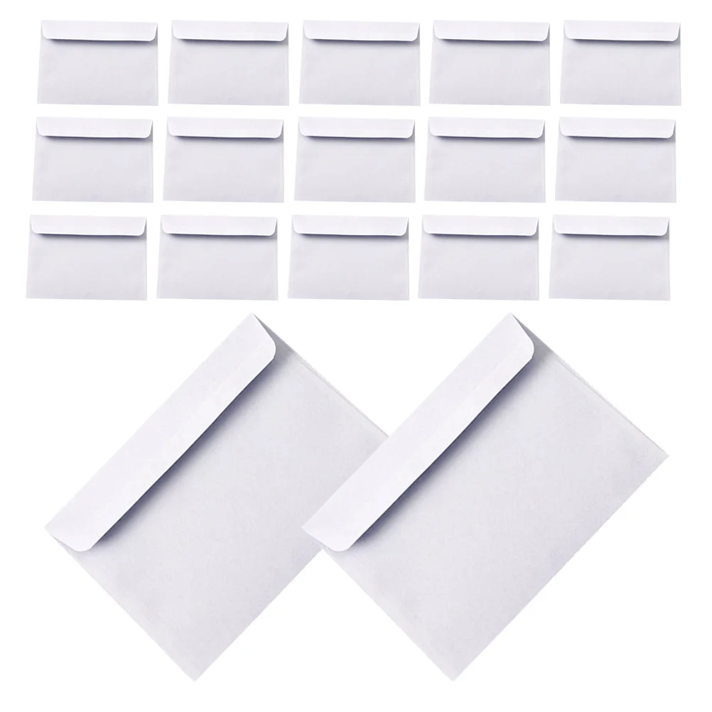 100 pçs design elegante envelopes brancos de alta segurança proteção confidencialidade tamanho legal documentos de negócios armazenamento mailing