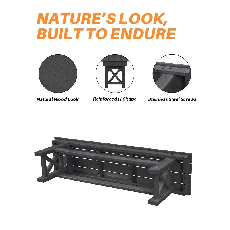 Outdoor terrace mildew-proof mold plastic park terrace terrace