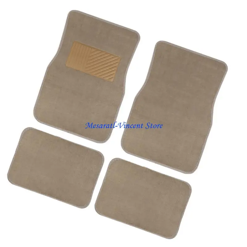 

A70F Universal Vehicle Floor Mats Set of 4 All Climate Nonslip Surfaces