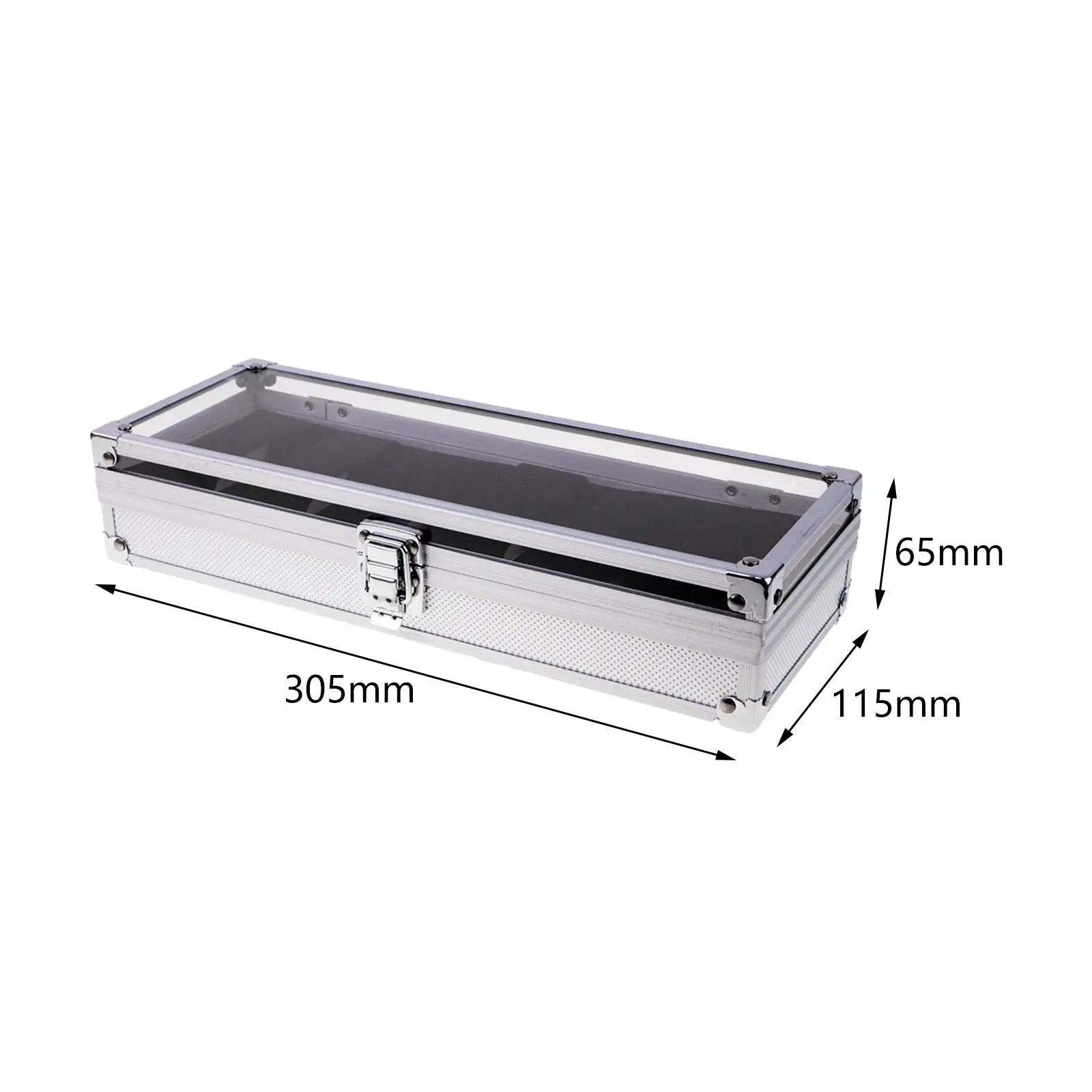 Watch Box Organizer Watch Box 6 Slots Elegant Container Watch Organizer Holder
