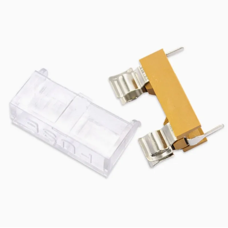 

5 шт. 5*20 мм стеклянный держатель предохранителя прозрачный держатель с крышкой блоки предохранителей