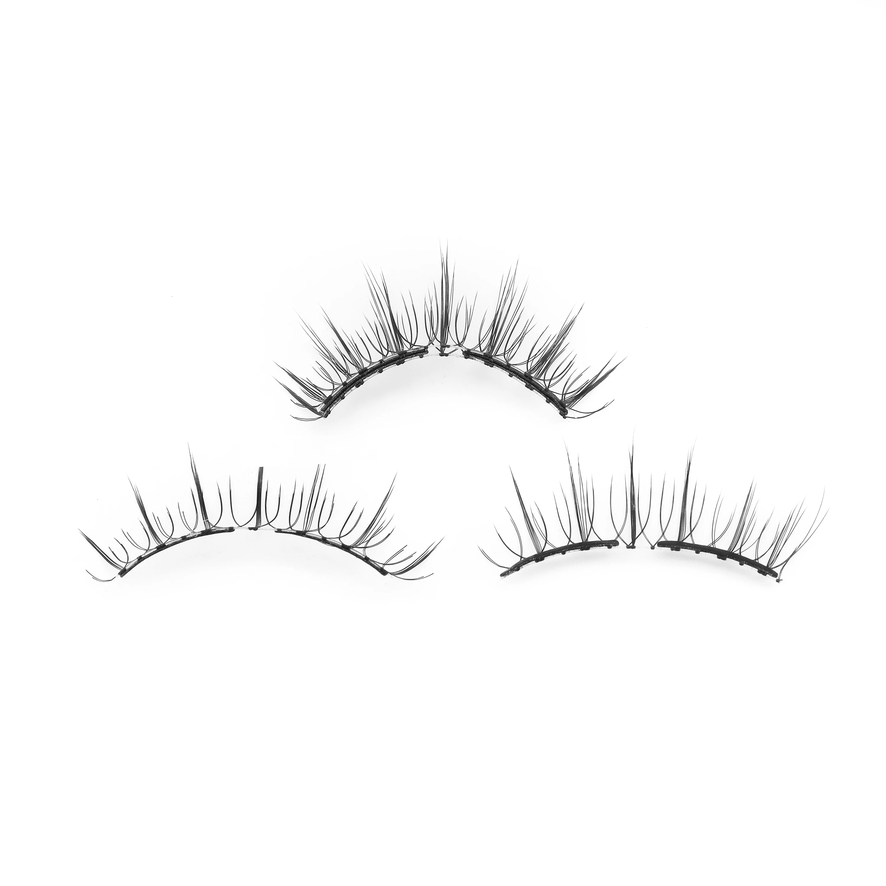 DINGSEN Weiche magnetische Wimpern mit Kleber-Set, wiederverwendbare magnetische Wimpern, Pinzetten-Set, Wimpern, handgefertigt, 3D-natürliche magnetische Pinzette – Detail 25