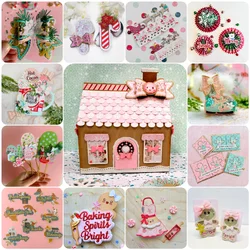 Christmas Collection 2025 (A) Metal Cutting Dies for DIY Scrapbooking, Album Paper Cards, Decorative Crafts, Embossing Die Cuts