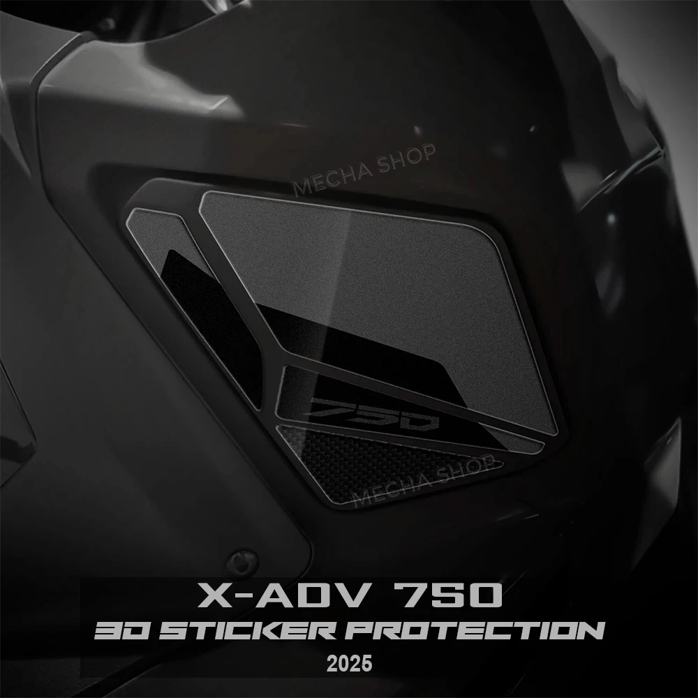 

Storage Box Sticker Side Pad Sticker 3D Motorcycle Accessories Decal Kit for X-ADV 750 XADV750 2025-