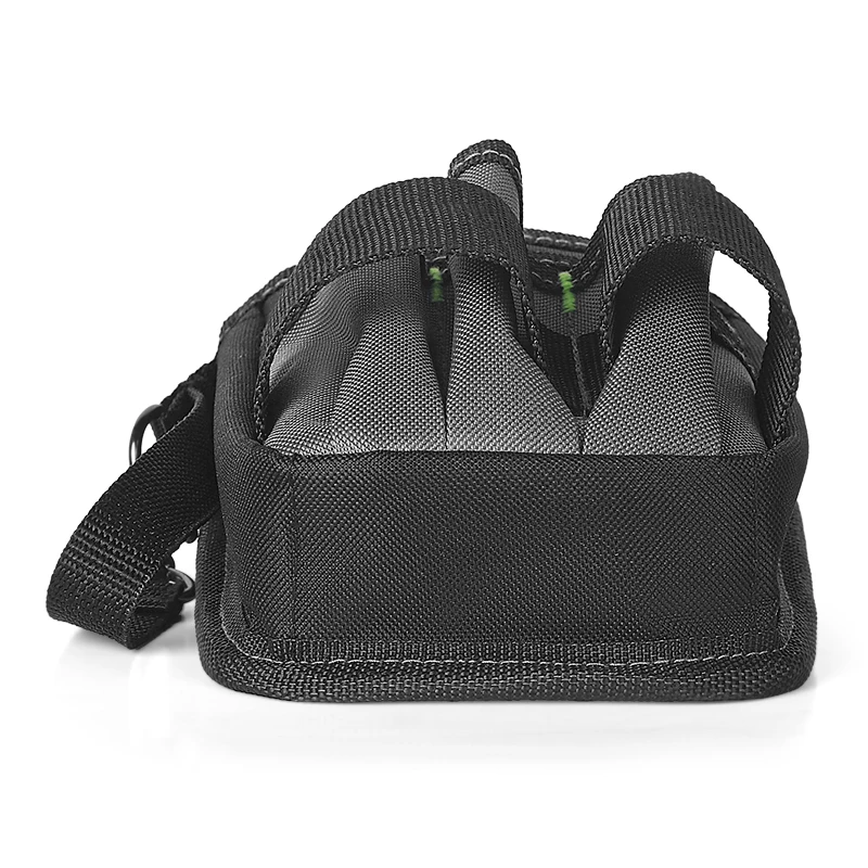 Mini-Werkzeugtasche aus ballistischem Nylon mit mehreren Taschen für Elektriker, professioneller Werkzeugkasten für effiziente Organisation, Schwarz – Detail 9