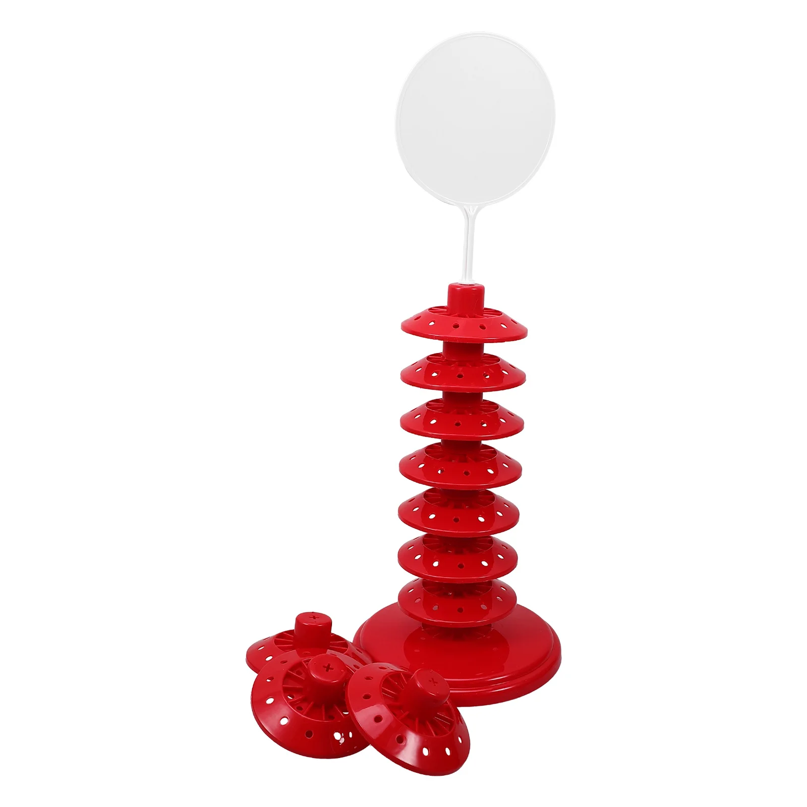 

Lollipop Holder Cake Display Stand Multi Layer Adjustable Candy Stick Rack PP Material Smooth Edge Practical For Party Wedding