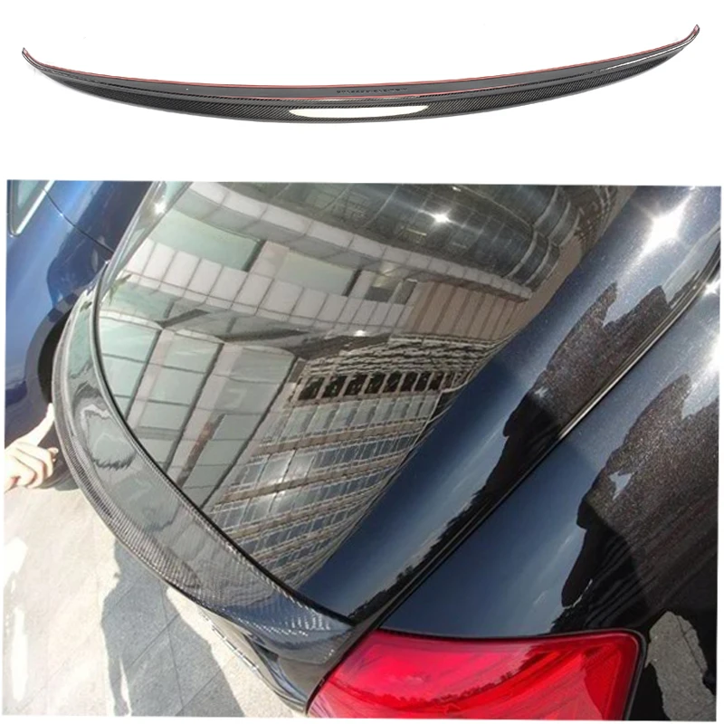 Carbon Fiber Rear Trunk Spoiler Wing For Mercedes Benz W221 S450 S500 S600 S63 AMG Sedan 4 Door Only 2007-2012 Spoiler Wing