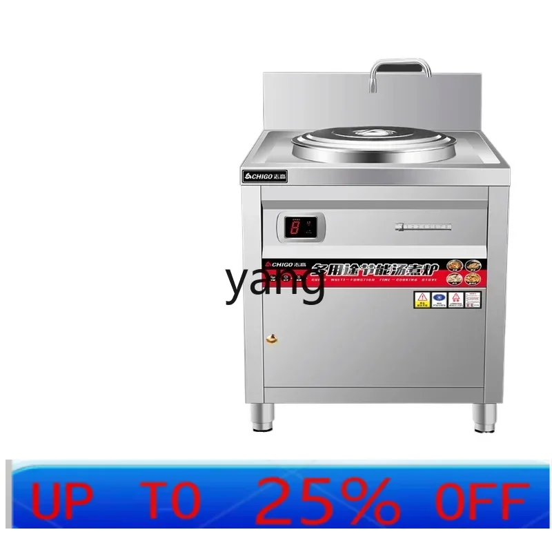 CX Commercial Electric Heating Multifunctional Square Noodle Cooking Bucket Double Barrel Soup Powder Stove