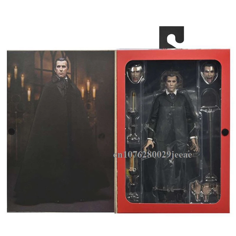 Original NECA Dracula Figure Universal Monsters 1958 Dracula Horror Of Dracula Anime Action Figure Model Doll Custom Toys Gifts