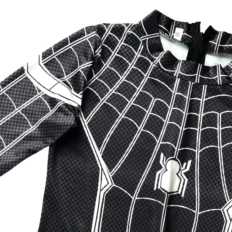 Anime Cosplay Spiderman Costume completo attaccato maschera per gli occhi regali di compleanno body per ragazzi e ragazze