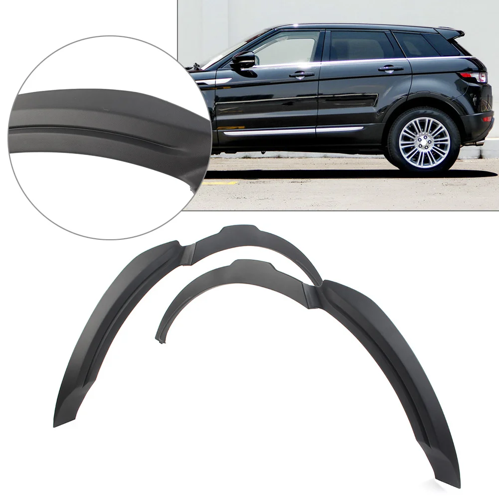 Car Rear Fender Flares Rear Arch Door Molding Trim For Land Rover Range Rover Evoque 2012 2013 2014 2015 2016 2017 2018 2019