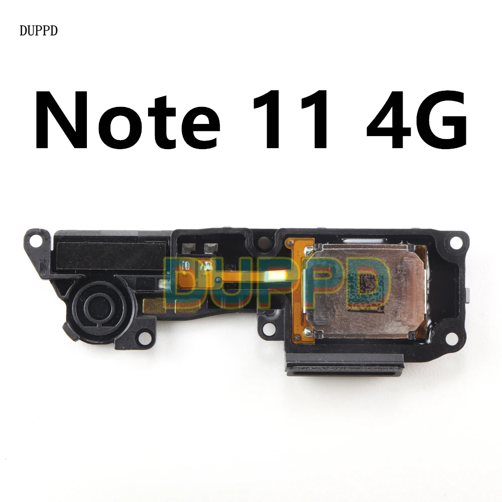 كابل مرن لمكبر الصوت لهاتف Xiaomi Redmi Note 11 4G 5G مكبر صوت عالي الطنان قارع الأجراس استبدال Note11 #4