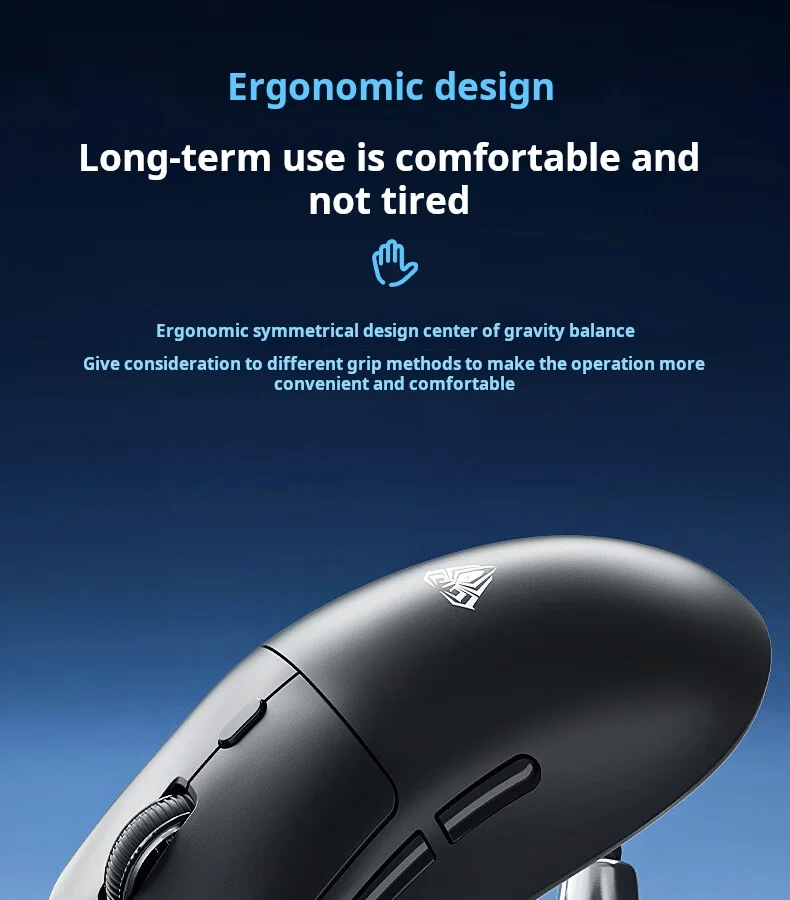 AULA S35 Wired Gaming Mouse 1000HZ Rate of Return Macro Programming Drive Ergonomic Esports Peripherals