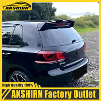 Rear Roof Spoiler Lip Wings Spoiler For Volkswagen VW Golf 6 MK6 2008 2009 2010 2011 2012 Car Rear Roof Spoiler
