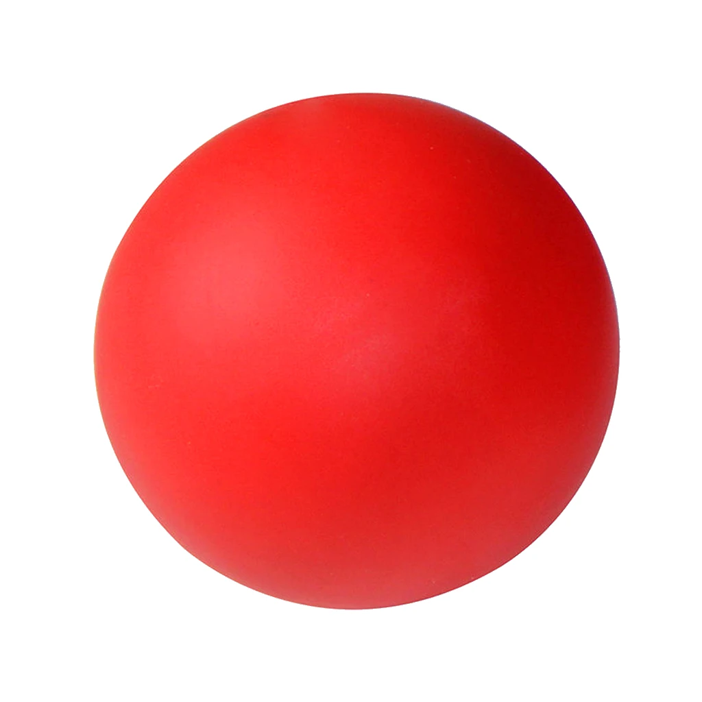 Массажный мяч Тренажерный зал Домашние упражнения Терапия Резиновый мяч Красный
