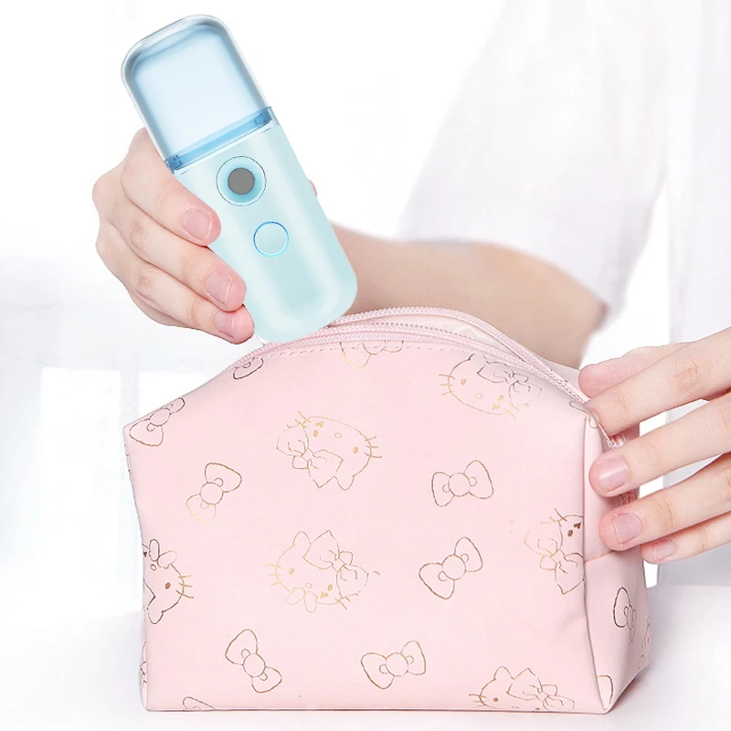 Portable Nano Water Replenishing Humidifier USB Charging Handheld Spray Humidifier Suitable for Office Travel(Blue)