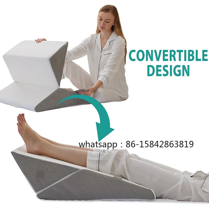 Maternity bed by waist tatami triangle mattress bedside bed cushion elderly bed pillow large backrest semi-lying pillow