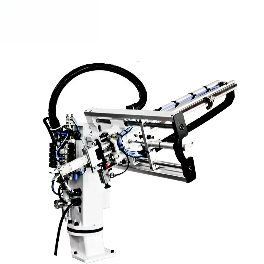 Super Picker Industrial Robotic Arm With Runner Picking for 3 Plates Mold Sprue Picker