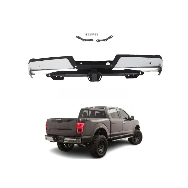 

High Performance ABS Chrome Rear Bumper for 2015-2020 Ford F150 Custom Car Bumper F150custom