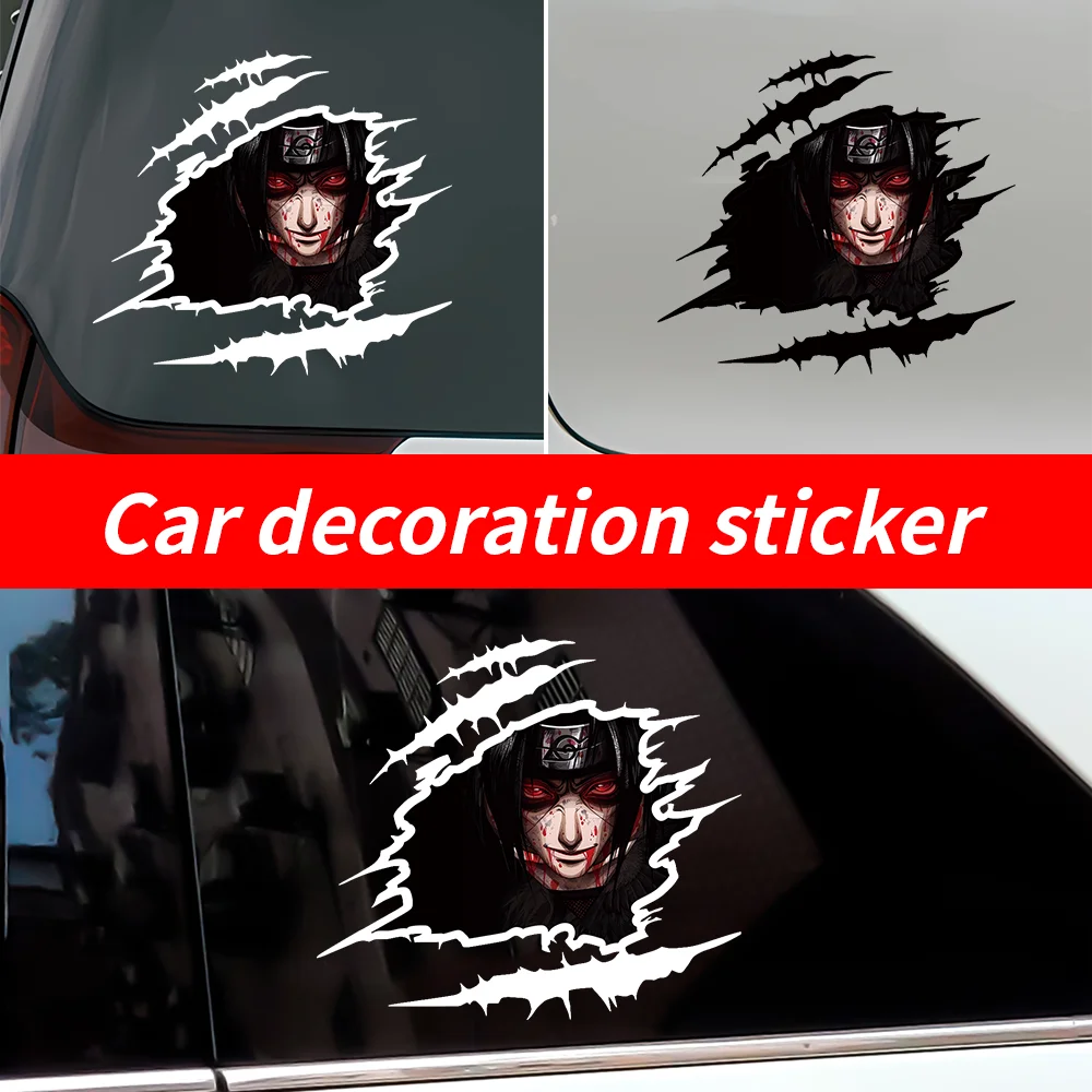 

Anime Eyes Design Car Sticker Decals Waterproof Cover Scratches Graphic Stickers for Auto SUV Motorcycle Sticker Accessories