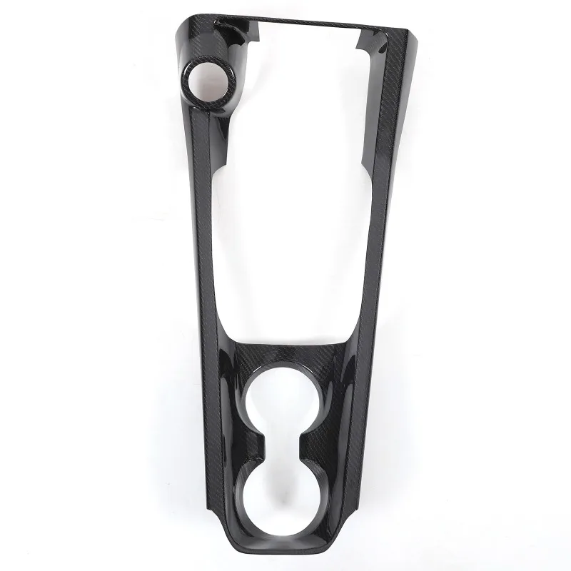 Consola central de fibra de carbono Real, marco de cambio de marchas, pegatina de cubierta embellecedora para Alfa Romeo Tonale, accesorios interiores de coche