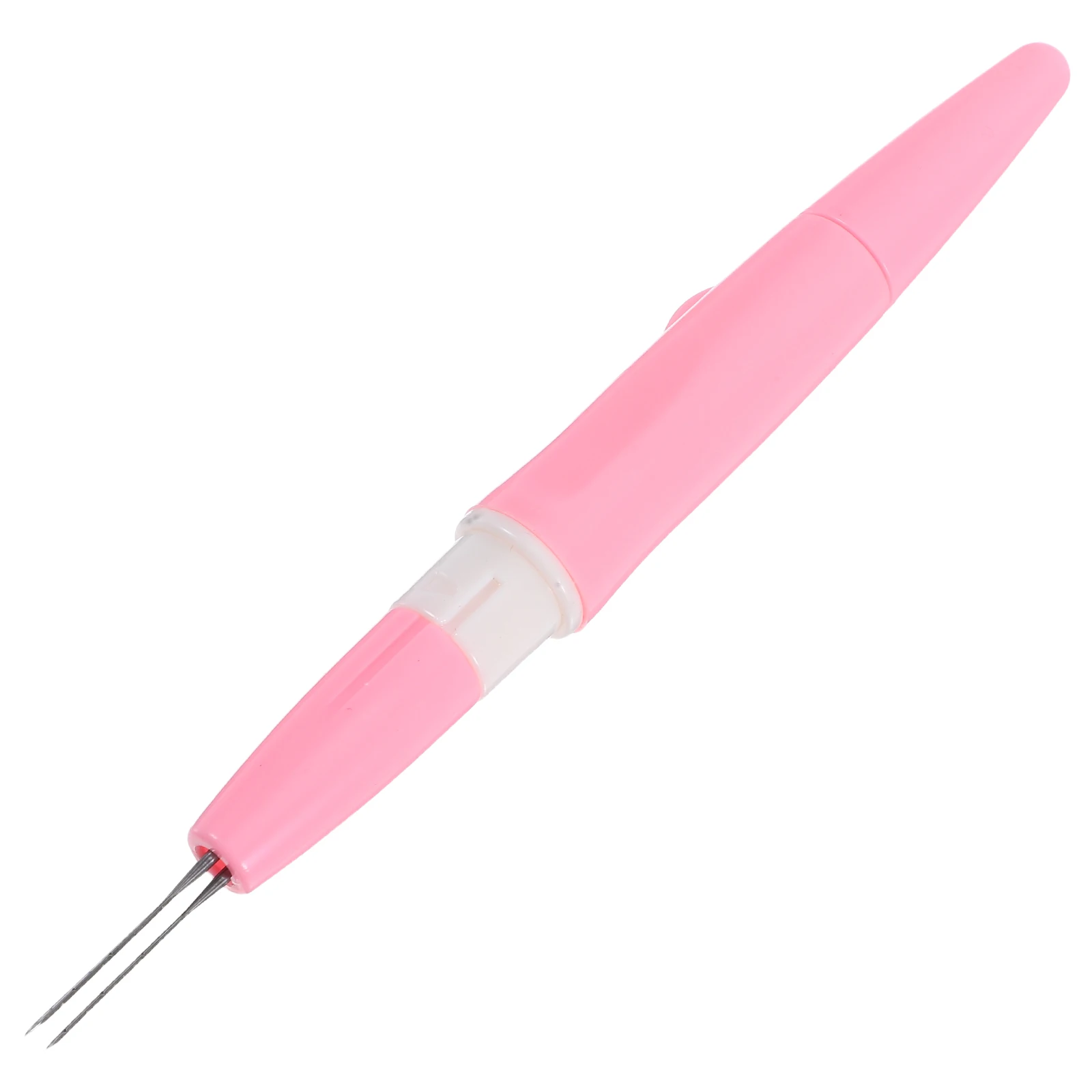 

1 set Needle Felting Pen Triangular Punch Embroidery Tool Durable Plastic Metal Comfortable Hand Grip for Wool Felt DIY Crafts