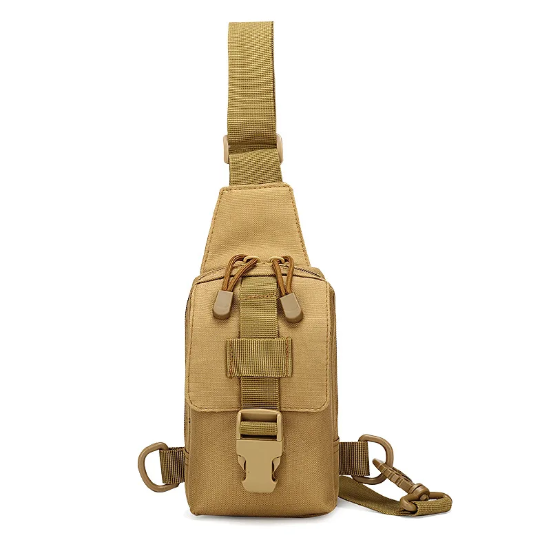 Military Tactical Crossbody Bag Small Chest Harness Bag for Outdoor Cycling Hiking Travel Lightweight Waist Bag Mini Backpack