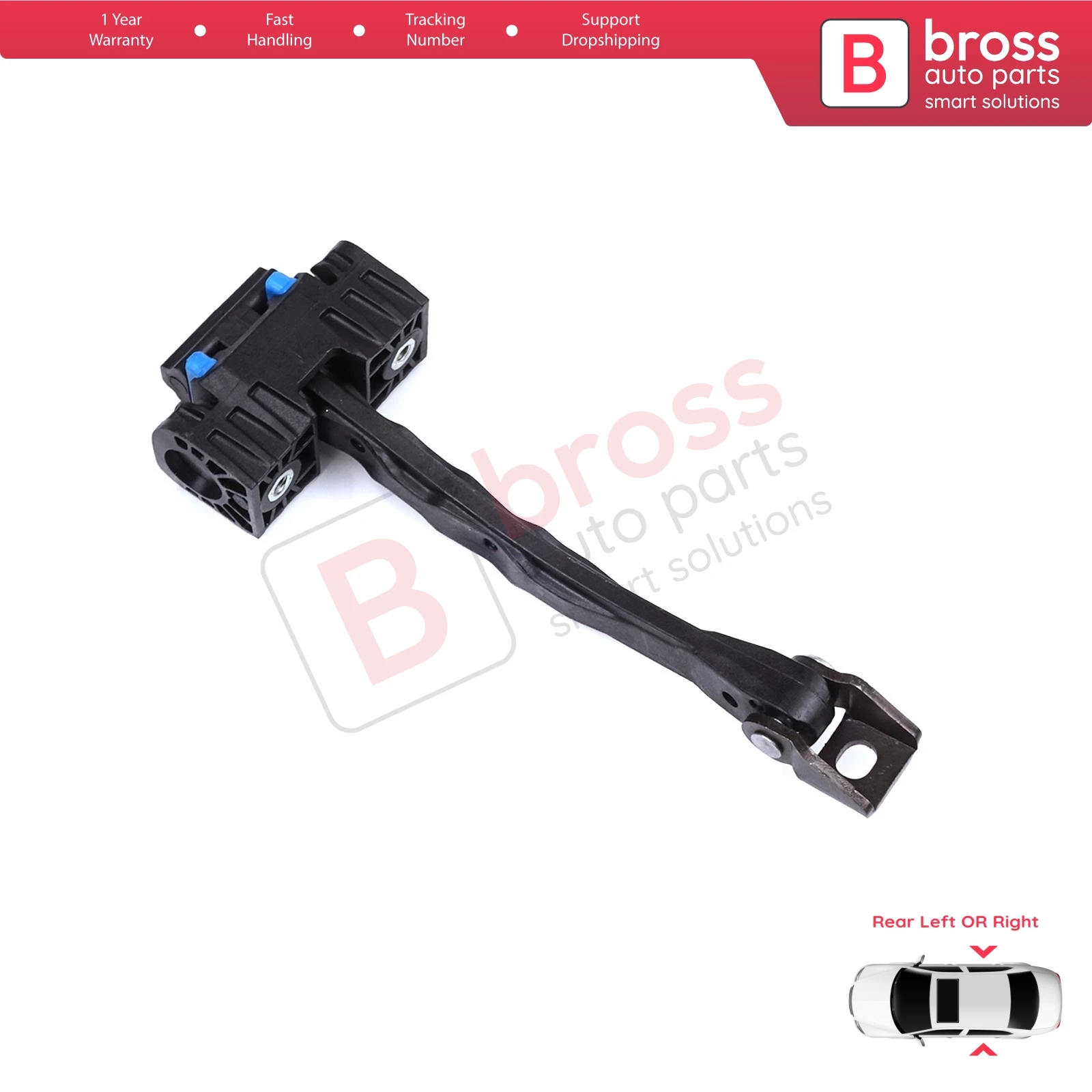 BDP1420 Rear Door Stop Check Assy Limiter Strap for VW Touareg MK2 7P 7P5 7P6 2010-2018 7P0839249