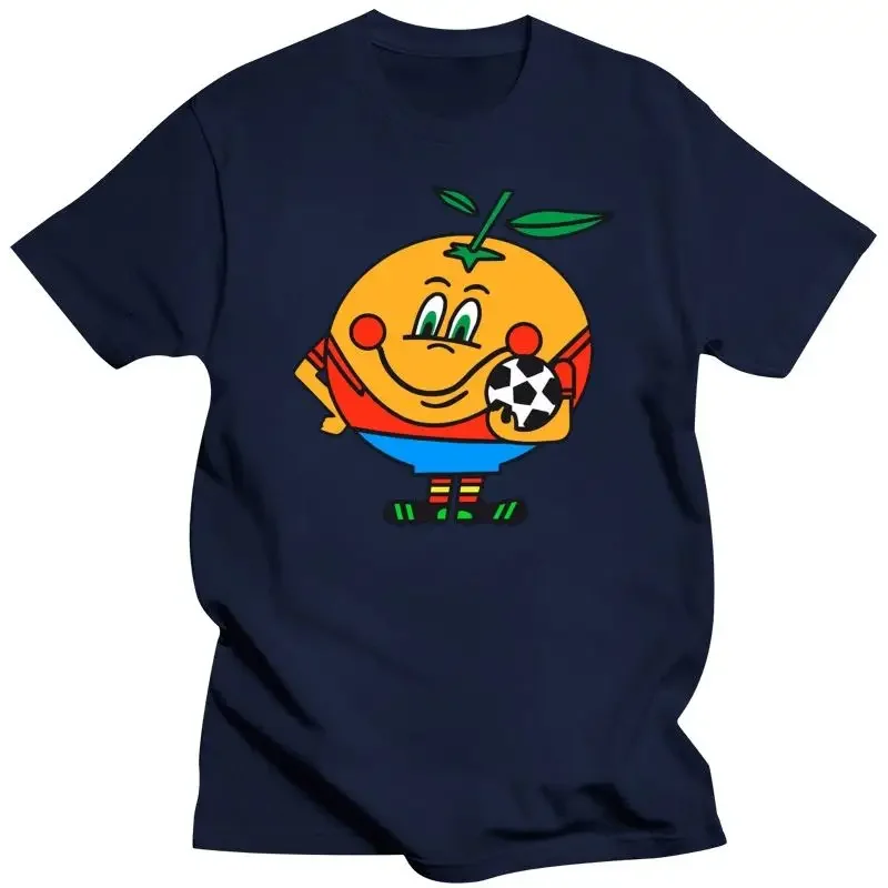 Y2k Short Sleeves T ShirtTshirt Logo Naranjito España 82 Retro Custom Printed Tee Shirt  Pure Cotton Hip Pop Streetwear top