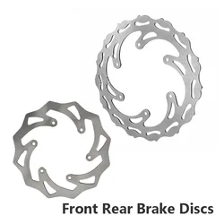 260/220mm Front Rear Brake Discs Rotors For EXC 300 EXC-F 350 SX 125 200 SX-F 250 450 XC 500 XCW XCF 1994-2022