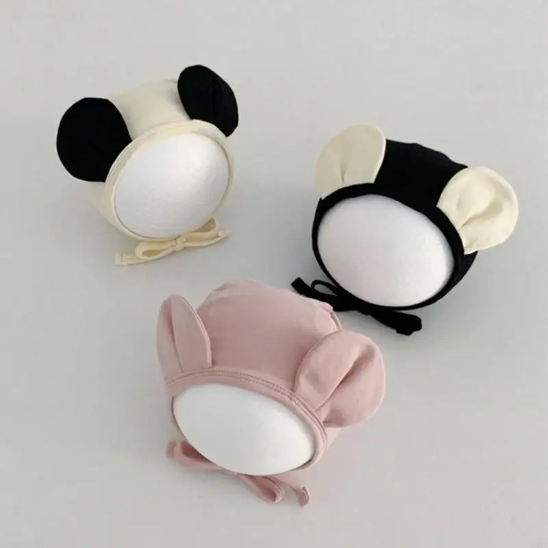 

Q22D Unisex Baby Hat Newborn Beanie Cotton Hat Lovely Large Ears Hat Suiatble for Baby Girls Boys Infants Toddler Children