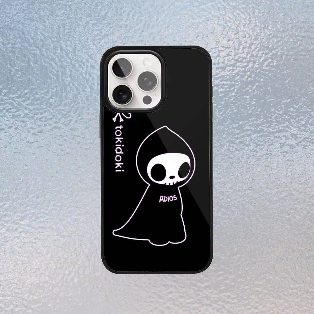 اليابان T-Tokidokis جراب هاتف آيفون Magsafe المغناطيسي 17,16,15,14,13,12,11 غطاء شحن لاسلكي #3