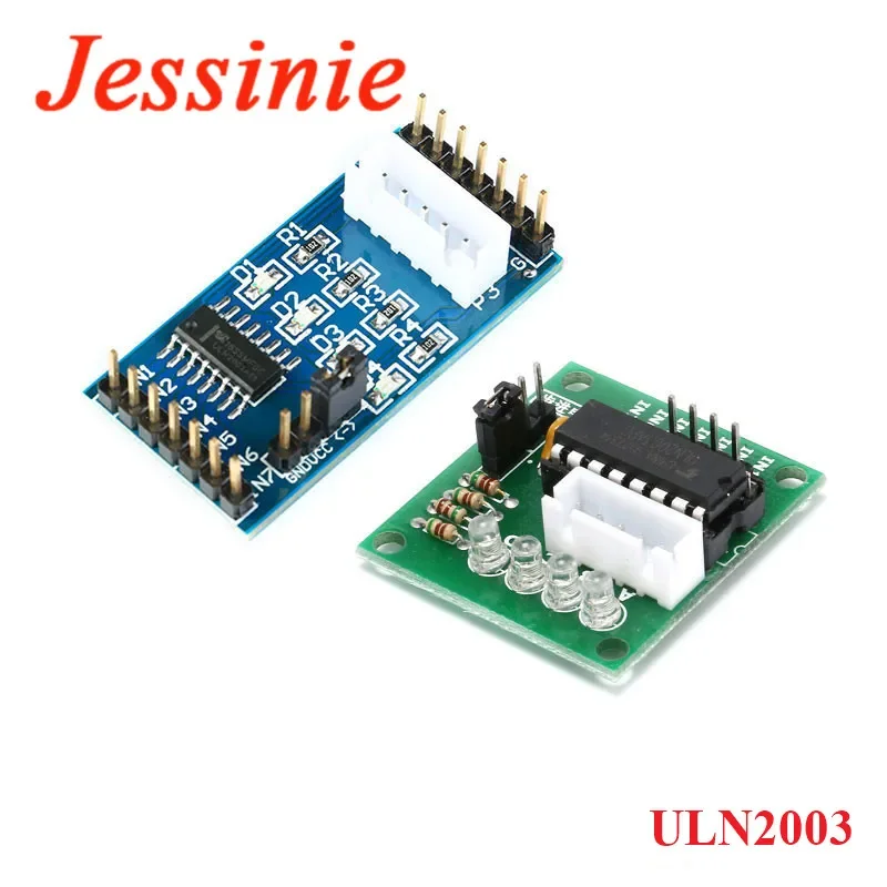 ULN2003 Stepper Motor Driver Board Module For Arduino AVR SMD Blue Green Board