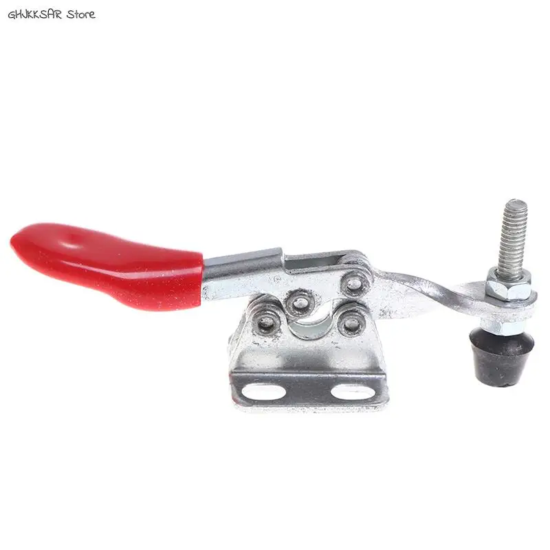 1pc GH-201A Horizontal Toggle Clamp Quick-Release Toggle Clamps Set Woodworking Fix Clip Tool for Carpentry Hand Tools