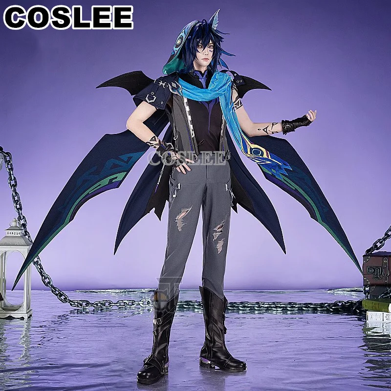 COSLEE Ororon Costume Cosplay Genshin Impact Cos Gioco Vestito Bello Uniforme Halloween Party Outfit Abbigliamento Uomo S-XXL Nuovo