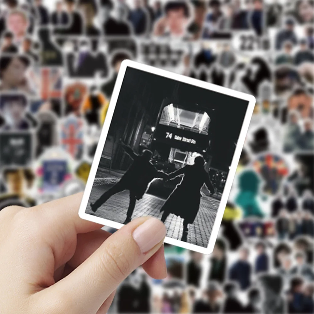 100 шт., криминальное загадочное ТВ-шоу, Шерлок, сезонные наклейки, наклейка с животными, сделай сам, чемодан, скрапбукинг, телефон, ноутбук, канцелярские принадлежности