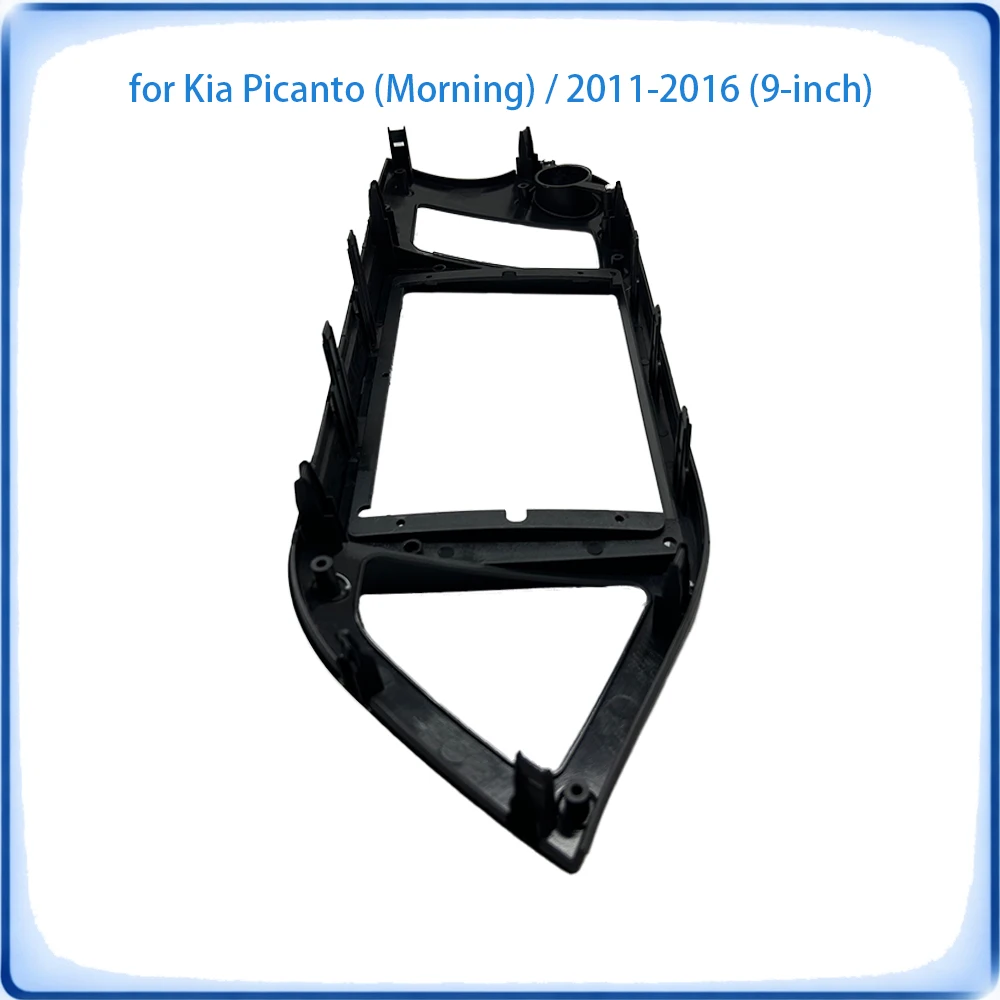 Car Radio Fascia Frame For Kia Morning Picanto TA 2011-2016 9 inch LHD/RHD Wiring Harness Power Cable Car Accessories Plug&Play