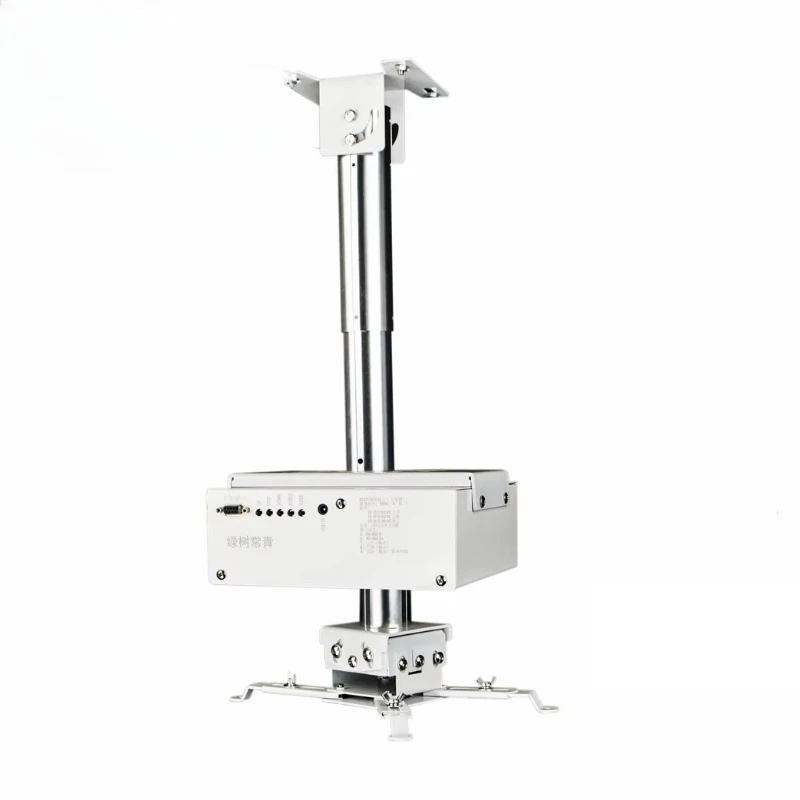 Electric rotating installation lift, ceiling projector hanger, adjustable length, extendable