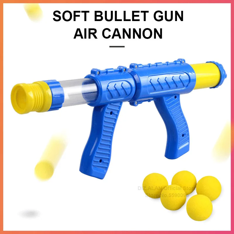 

41cm Soft Bullet Air Gun Toys EVA Foam Dart Cannon Children Shooting Games Kids Pistols Weapon Gift For Boys Outdoor Sport