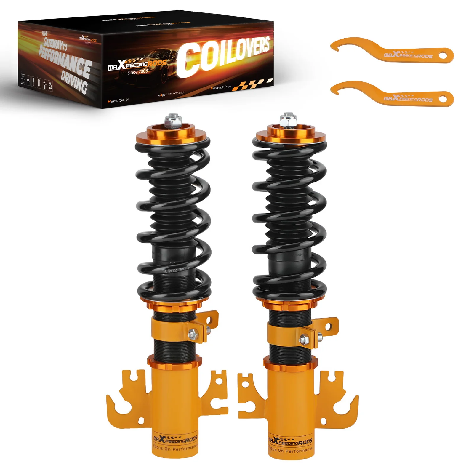 2x Front Coilover Suspension For Holden Commodore VE Sedan Wagon Ute 2006-2013